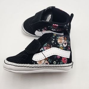 VANS INFANT BABY CRIB SHOES SIZE 2